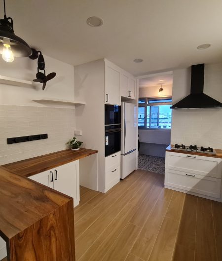 Kitchen Renovation at HDB at Yung Ann Road