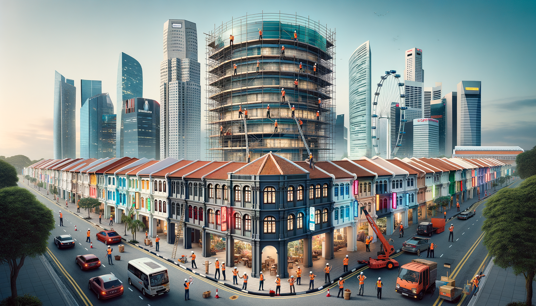 commercial property alterations Singapore